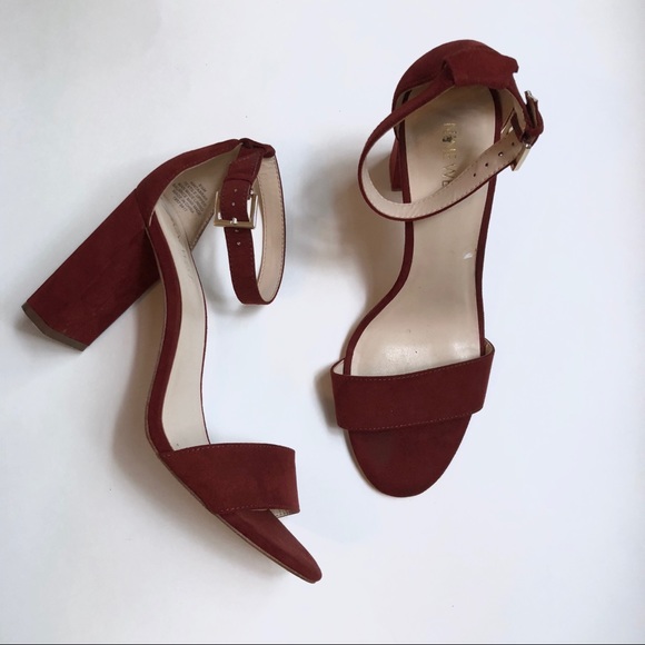 nine west nora block heel